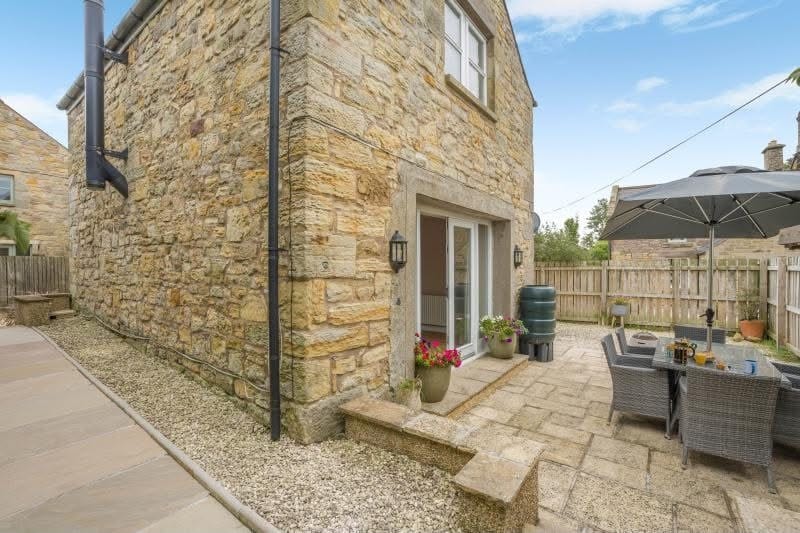 The private enclosed garden